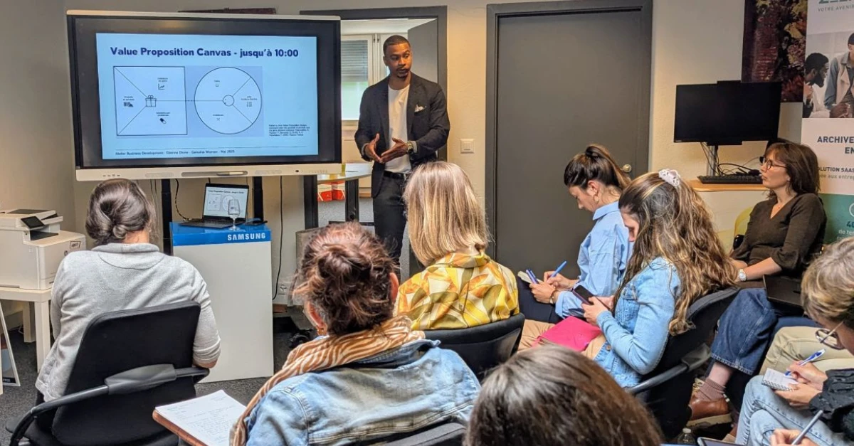 Atelier RhinoSpark - Session de travail collaborative sur le Value Proposition Canvas avec des professionnels en Suisse romande